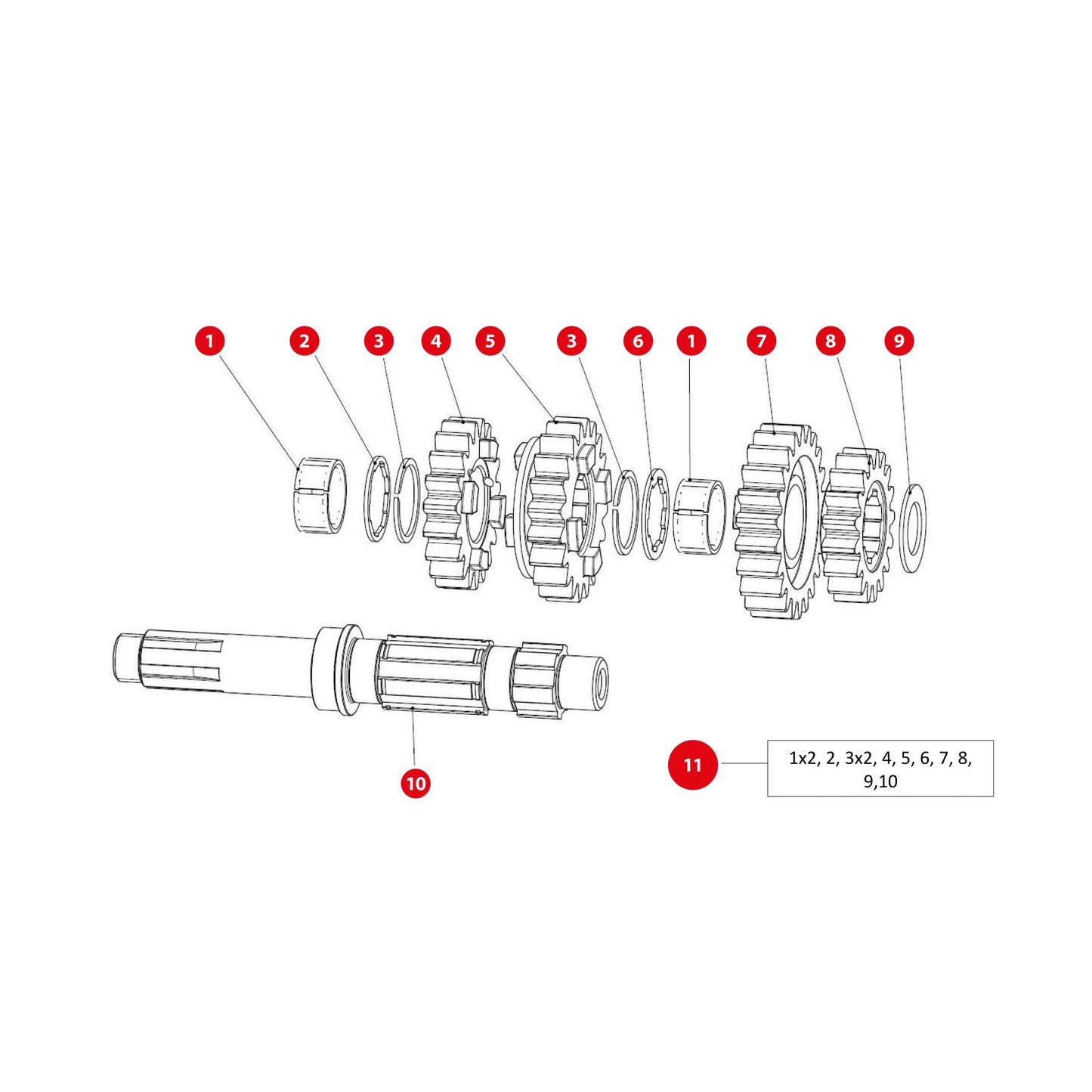 5/ SLIDE WHEEL-3.G 20Z