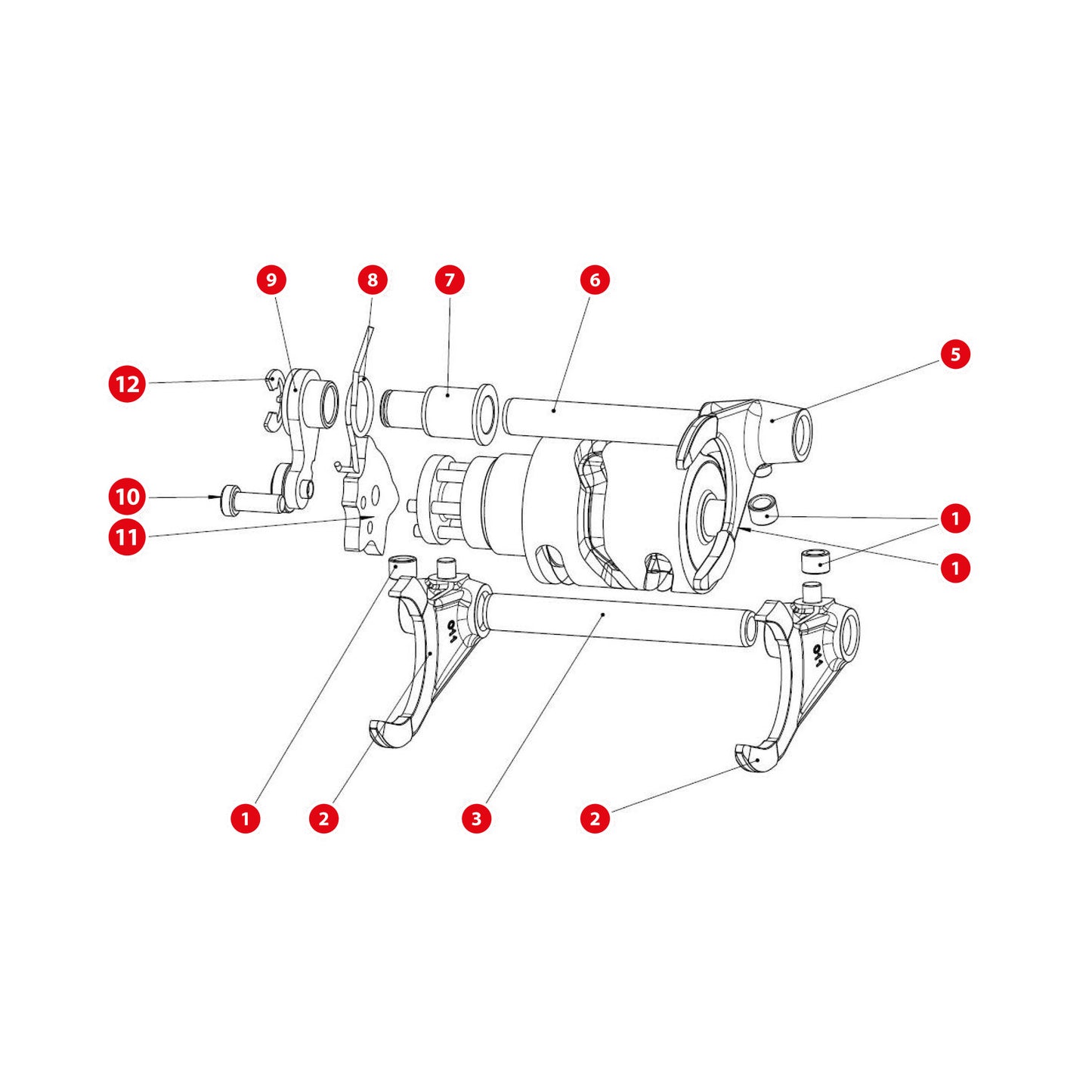 1/ SCHALTROLLE 6x9x6,3