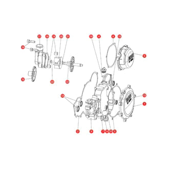 3/ CLUTCH COVER GASKET 1mm